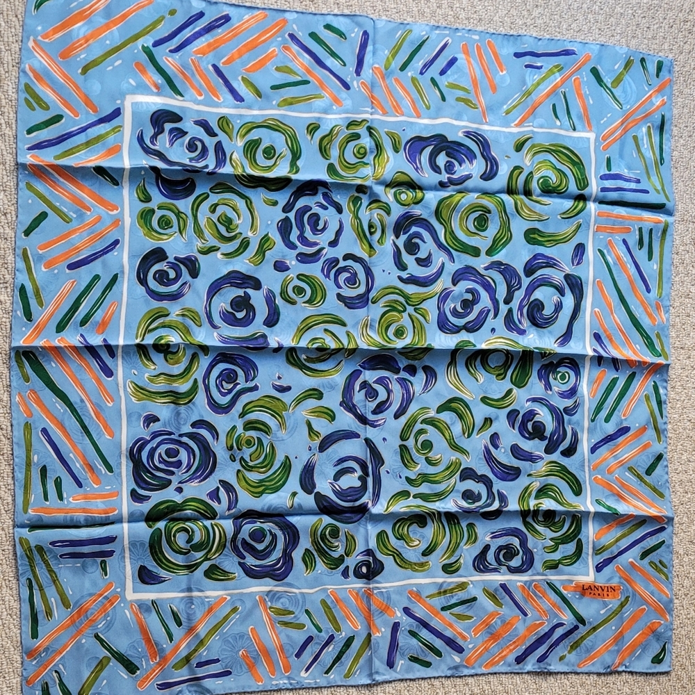 Lanvin Silk Scarf